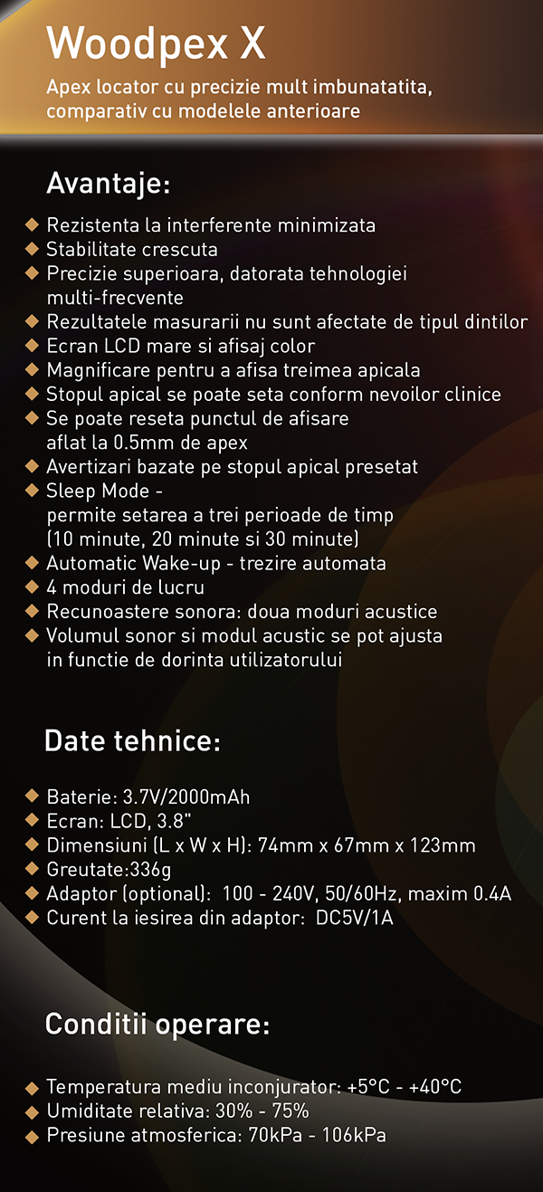 Apex-locator-Woodpex-X-Woodpecker-Info